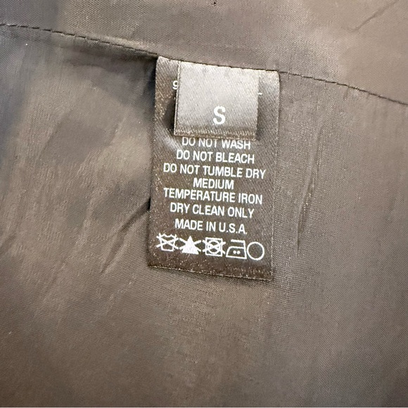 Matthew Adams Dolan Virgin Wool Gingham Blazer/Navy/Black/Small - Picture 14 of 16